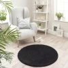 Buddy Washable Shaggy Circle Rug -Home Comprehensive QNNF6 SQ1 0000000005 GREY SLf