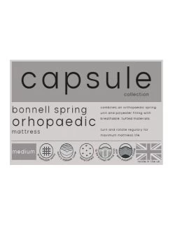 Julian Bowen Capsule 90 cm Single Mattress - Medium -Home Comprehensive QNUN7 SQ6 0000000088 NO COLOR SLd2