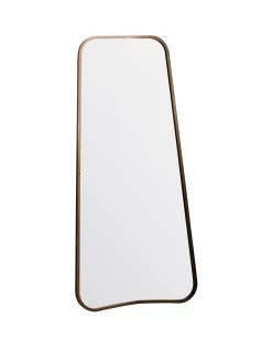 Gallery Kurva Gold Leaner Full Length Mirror