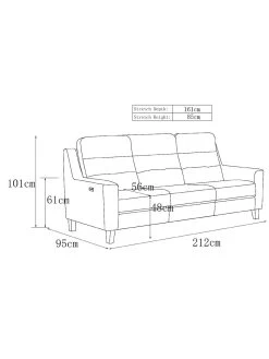 Farrow Leather 3 Seater Power Recliner Sofa -Home Comprehensive QQ9WE SQ7 0000004308 SOFT TAUPE DGy