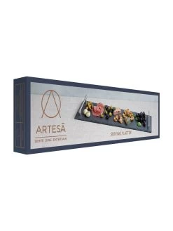 Maxwell & Williams Artesa Serving Platter -Home Comprehensive QTMQQ SQ4 0000000004 BLACK SLd2