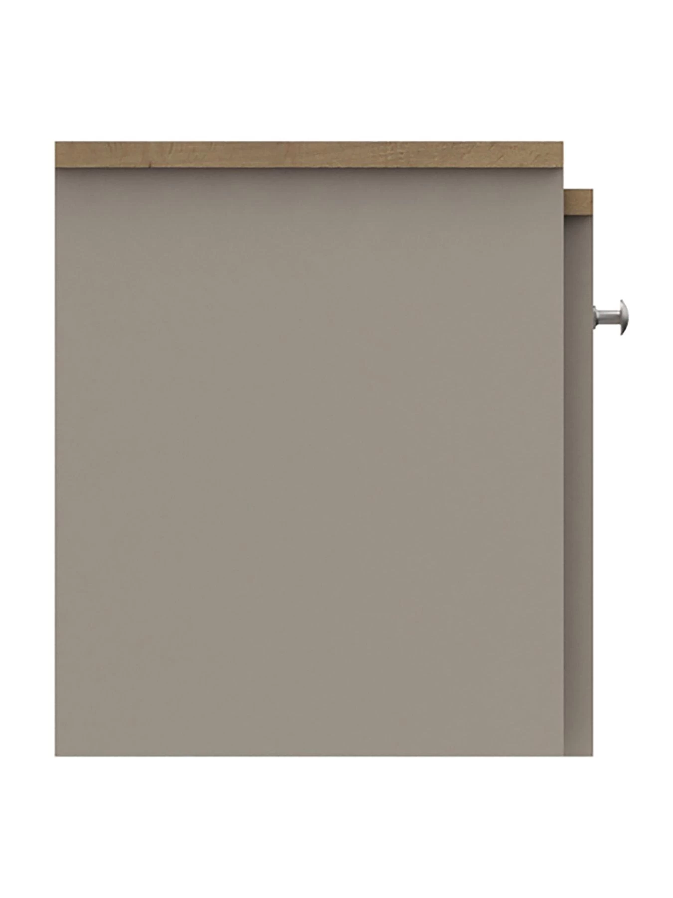 One Call Alderley Ready Assembled Nest Of Tables - Rustic Oak/Taupe 6 One Call Alderley Ready Assembled Nest Of Tables - Rustic Oak/Taupe - Image 4