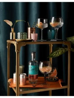 Denby Jet Set Of 2 Gin Glasses 9 Denby Jet Set Of 2 Gin Glasses -Home Comprehensive QVYRH SQ4 0000000005 GREY SLd2