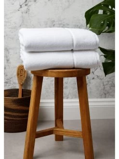 Panda London : Panda Bamboo Bath Towel -Home Comprehensive QWCDC SQ3 0000000013 WHITE SLd1