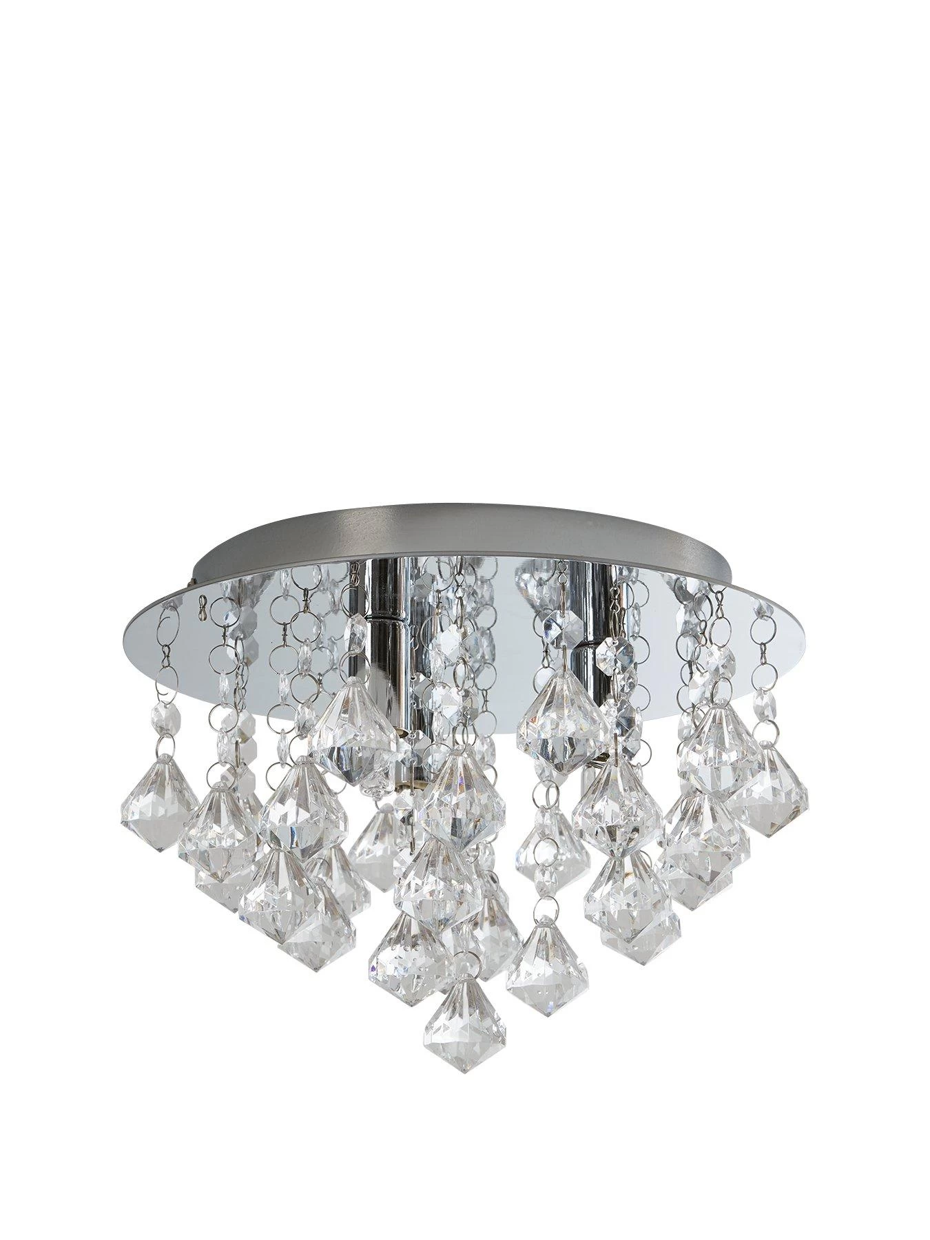 Maya Diamond Flush Light Fitting 3 Maya Diamond Flush Light Fitting
