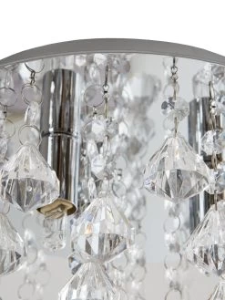 Maya Diamond Flush Light Fitting 11 Maya Diamond Flush Light Fitting -Home Comprehensive QWLQW SQ5 0000000647 CLEAR SLd2