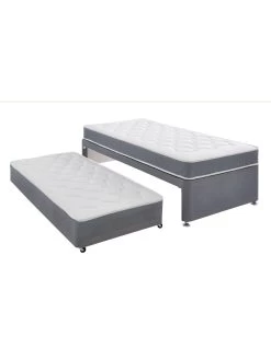 Airsprung Berlin Low Level Guest Bed 10 Airsprung Berlin Low Level Guest Bed -Home Comprehensive R6KKC SQ4 0000000013 WHITE SLd