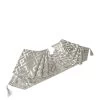 WATERSIDE Platinum Glitz Geo 9-Piece Table Linen Set -Home Comprehensive R7R6C SQ1 0000000035 SILVER SLf