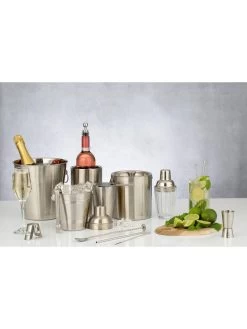 Viners Double Walled Ice Bucket -Home Comprehensive R9CAN SQ3 0000000035 SILVER SLd1