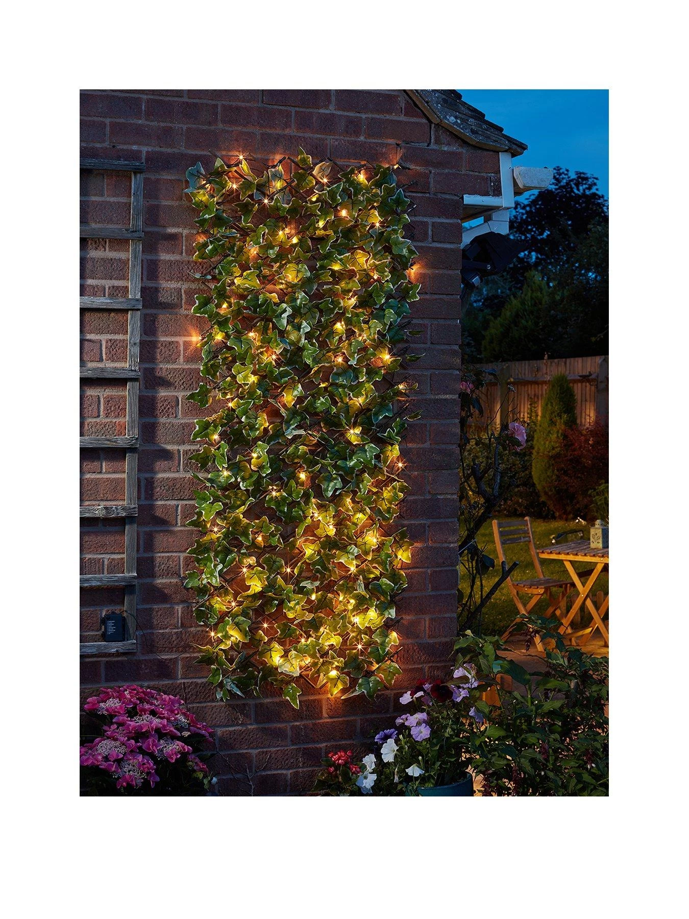Smart Solar Solar In-lit Ivy Trellis - 60 X 180cm 3 Smart Solar Solar In-lit Ivy Trellis - 60 X 180cm