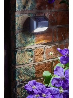 Smart Solar 4 Pack Premier Solar Wall And Fence Panel Lights -Home Comprehensive RCF4L SQ4 0000000099 N A SLd2