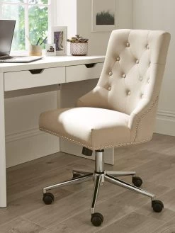 Very Home New Warwick Fabric Office Chair - Natural - FSC® Certified