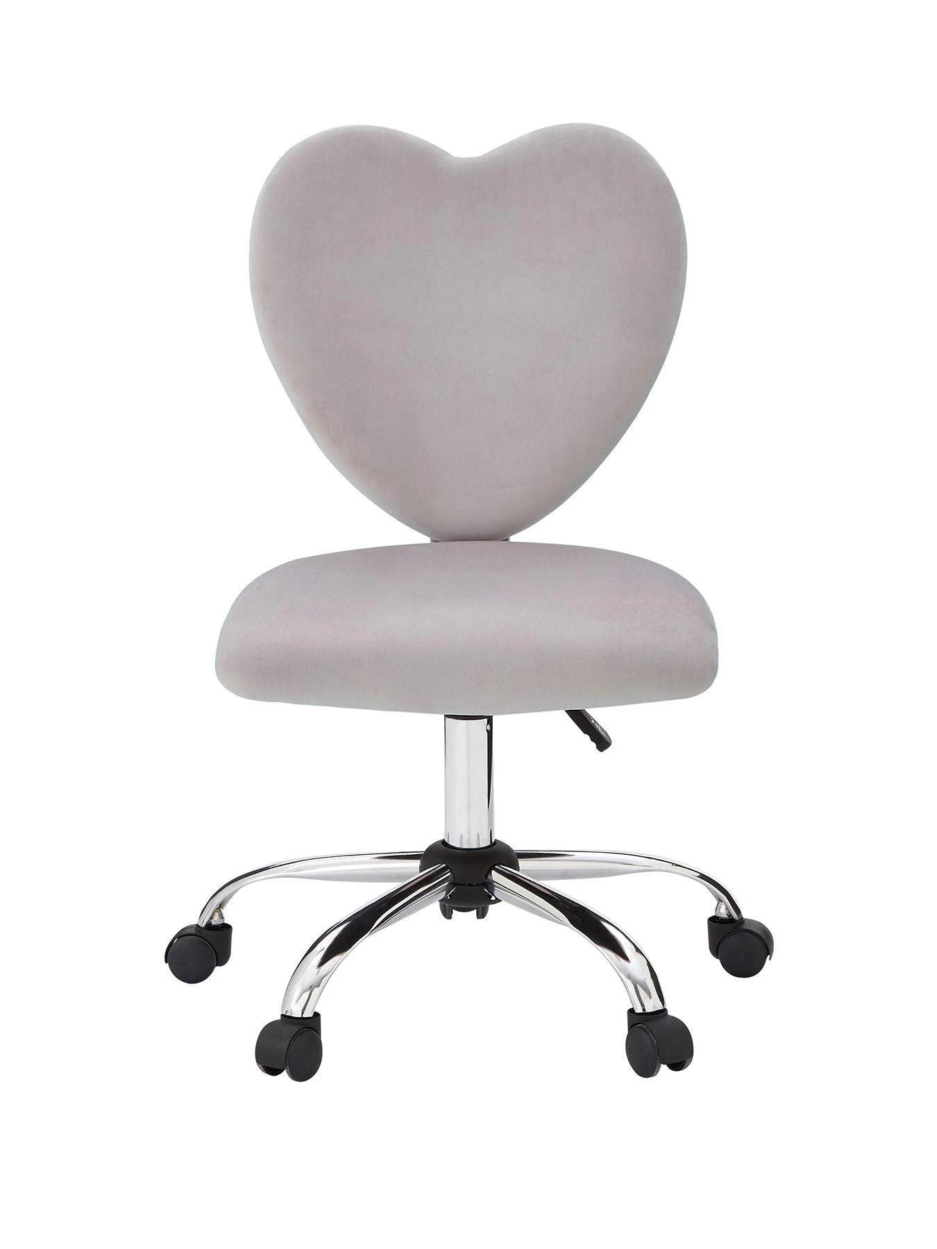 Very Home Heart Office Chair - Grey - FSC® Certified 4 Very Home Heart Office Chair - Grey - FSC® Certified - Image 2