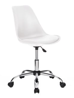 Very Home Layla Office Chair - White 9 Very Home Layla Office Chair - White -Home Comprehensive RCFCQ SQ4 0000000013 WHITE SLd