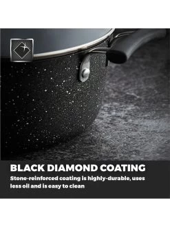 Tower Precision 24 cm Stock Pot -Home Comprehensive RCMUM SQ4 0000000004 BLACK SLd2