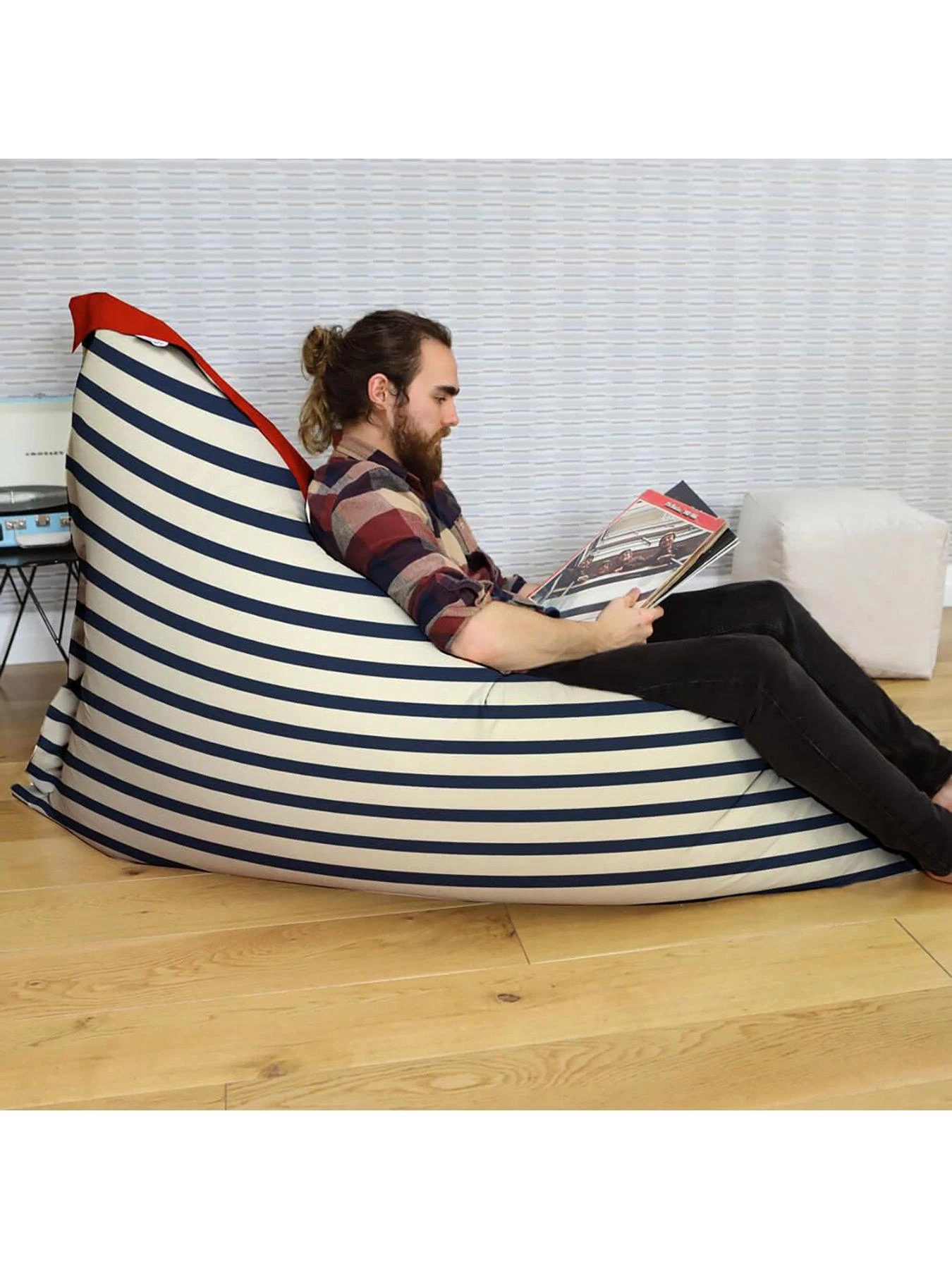 Rucomfy Giant Stripe Squarbie (Indoor/Outdoor) 5 Rucomfy Giant Stripe Squarbie (Indoor/Outdoor) - Image 3