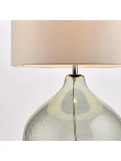 Very Home Dew Glass Table Lamp - Sage -Home Comprehensive RDK7R SQ3 0000000644 SAGE SLd