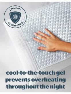 Silentnight Wellbeing Cool Touch Pillow - White 9 Silentnight Wellbeing Cool Touch Pillow - White -Home Comprehensive RHRQQ SQ3 0000000013 WHITE SLd