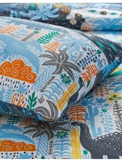 Silentnight Healthy Growth Dinos Duvet Cover Set -Home Comprehensive RJ4ER SQ4 0000000048 NAVY SLd1