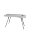 Koble Silas 2.0 Desk With Wireless Charging, Speakers And Bluetooth Connection - Light Grey