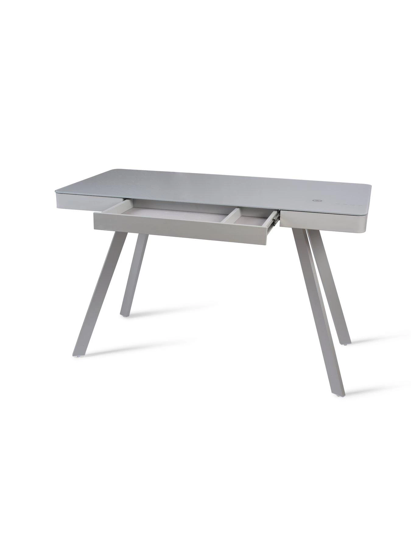 Koble Silas 2.0 Desk With Wireless Charging, Speakers And Bluetooth Connection - Light Grey 5 Koble Silas 2.0 Desk With Wireless Charging, Speakers And Bluetooth Connection - Light Grey - Image 3