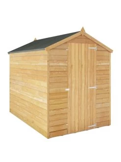 MERCIA 7 X 5ft Windowless Overlap Apex Shed - FSC® Certified