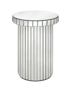 Very Home Azalea Mirror Top Side Table - FSC® Certified 8 Very Home Azalea Mirror Top Side Table - FSC® Certified -Home Comprehensive RM96K SQ2 0000000035 SILVER SLf