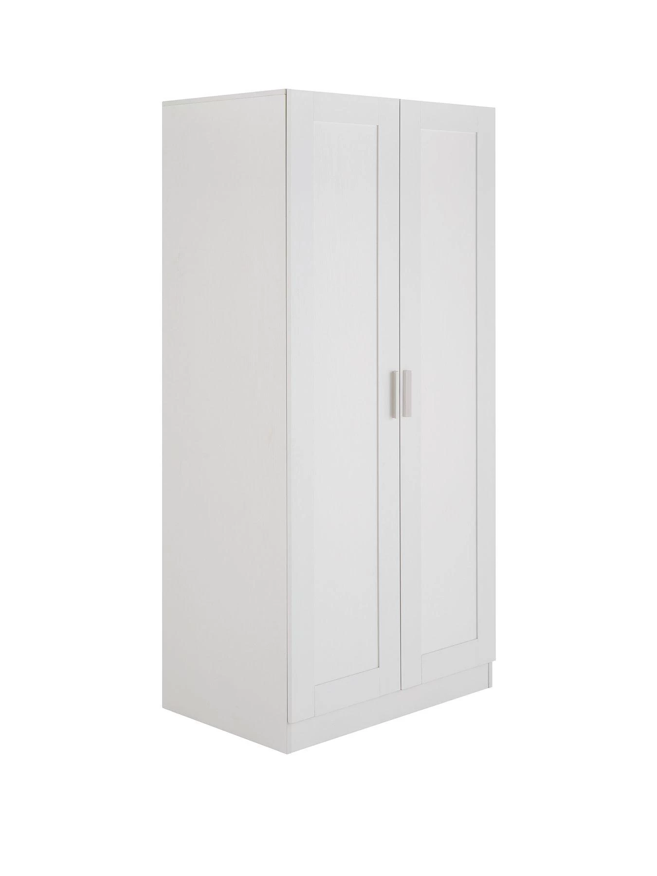 Very Home Taryn Kids 2 Door Wardrobe - White 5 Very Home Taryn Kids 2 Door Wardrobe - White - Image 3