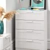 Very Home Taryn Kids 4 Drawer Chest - White
