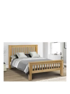 Julian Bowen Amsterdam Oak King Size Bed Frame