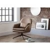 Julian Bowen Bowery Faux Leather Swivel Chair -Home Comprehensive RPWTP SQ1 0000000004 BLACK RSr