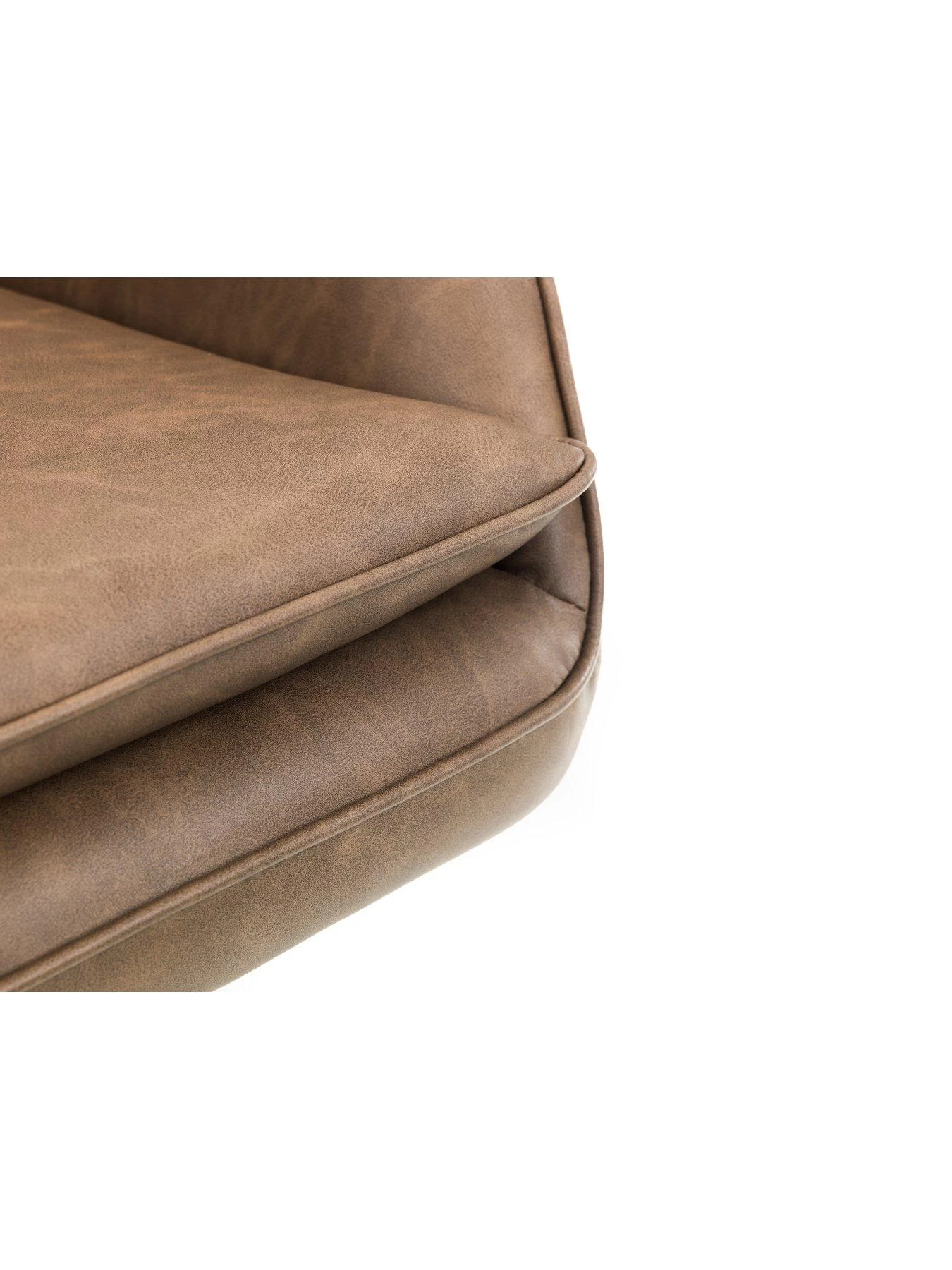 Julian Bowen Bowery Faux Leather Swivel Chair 6 Julian Bowen Bowery Faux Leather Swivel Chair - Image 4