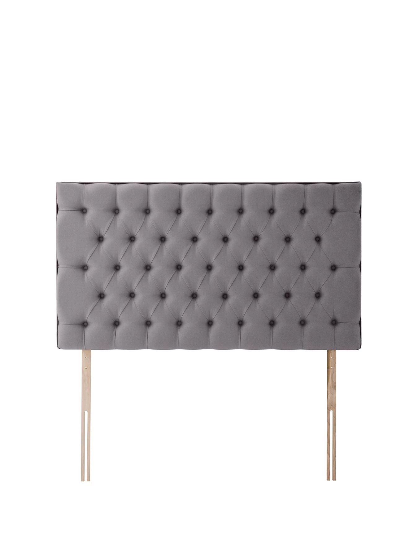 Silentnight Amalia Velvet Padded Headboard 3 Silentnight Amalia Velvet Padded Headboard
