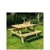 Rowlinson 4ft Picnic Bench -Home Comprehensive RRDQG SQ1 0000000088 NO COLOR SLf