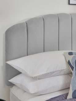 Silentnight Ava Memory 1000 Pocket Velvet Ottoman Storage Bed, Headboard Included 12 Silentnight Ava Memory 1000 Pocket Velvet Ottoman Storage Bed, Headboard Included -Home Comprehensive RRHFU SQ4 0000000035 SILVER SLd1