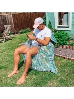 Rucomfy Tropical Leaf Giant Squarbie 9 Rucomfy Tropical Leaf Giant Squarbie -Home Comprehensive RRP6F SQ5 0000000047 GREEN SLd2