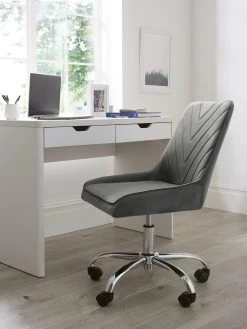 Very Home Blair Fabric Office Chair - Grey - FSC® Certified
