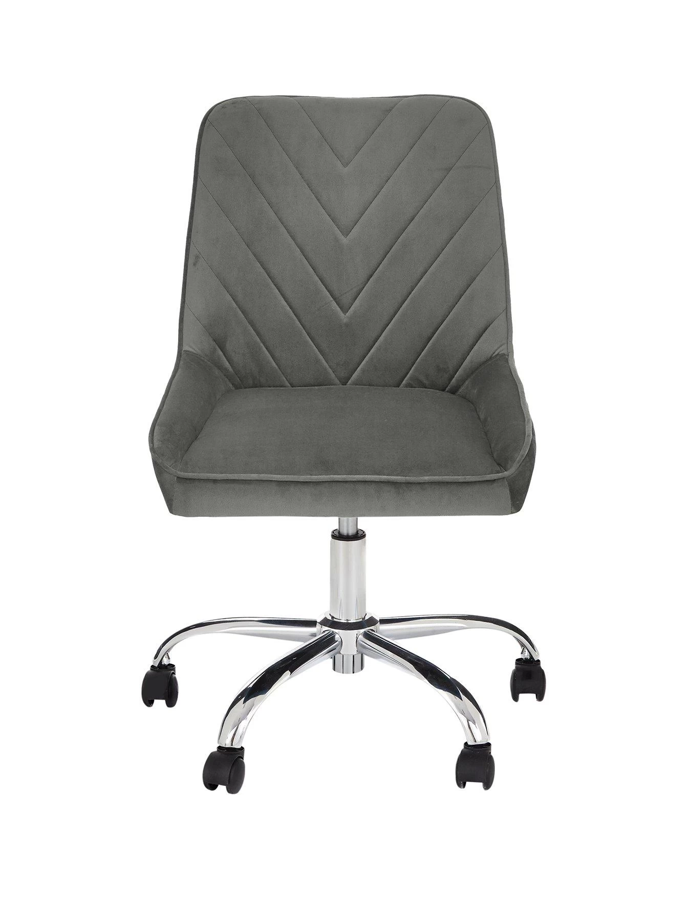 Very Home Blair Fabric Office Chair - Grey - FSC® Certified 4 Very Home Blair Fabric Office Chair - Grey - FSC® Certified - Image 2