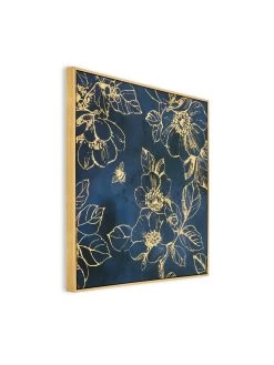 Art For The Home Golden Blooms Framed Canvas 7 Art For The Home Golden Blooms Framed Canvas -Home Comprehensive RTX9Q SQ3 0000000048 NAVY SLd
