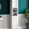 Bath Vida Priano 2 Door Tall Cabinet With Mirror