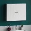 Bath Vida Priano 2 Door Wall Cabinet -Home Comprehensive RVJ6Y SQ1 0000000013 WHITE RSr