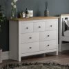 Vida Designs Arlington 4 + 3 Drawer Chest - White -Home Comprehensive RVKDF SQ1 0000000013 WHITE RSr