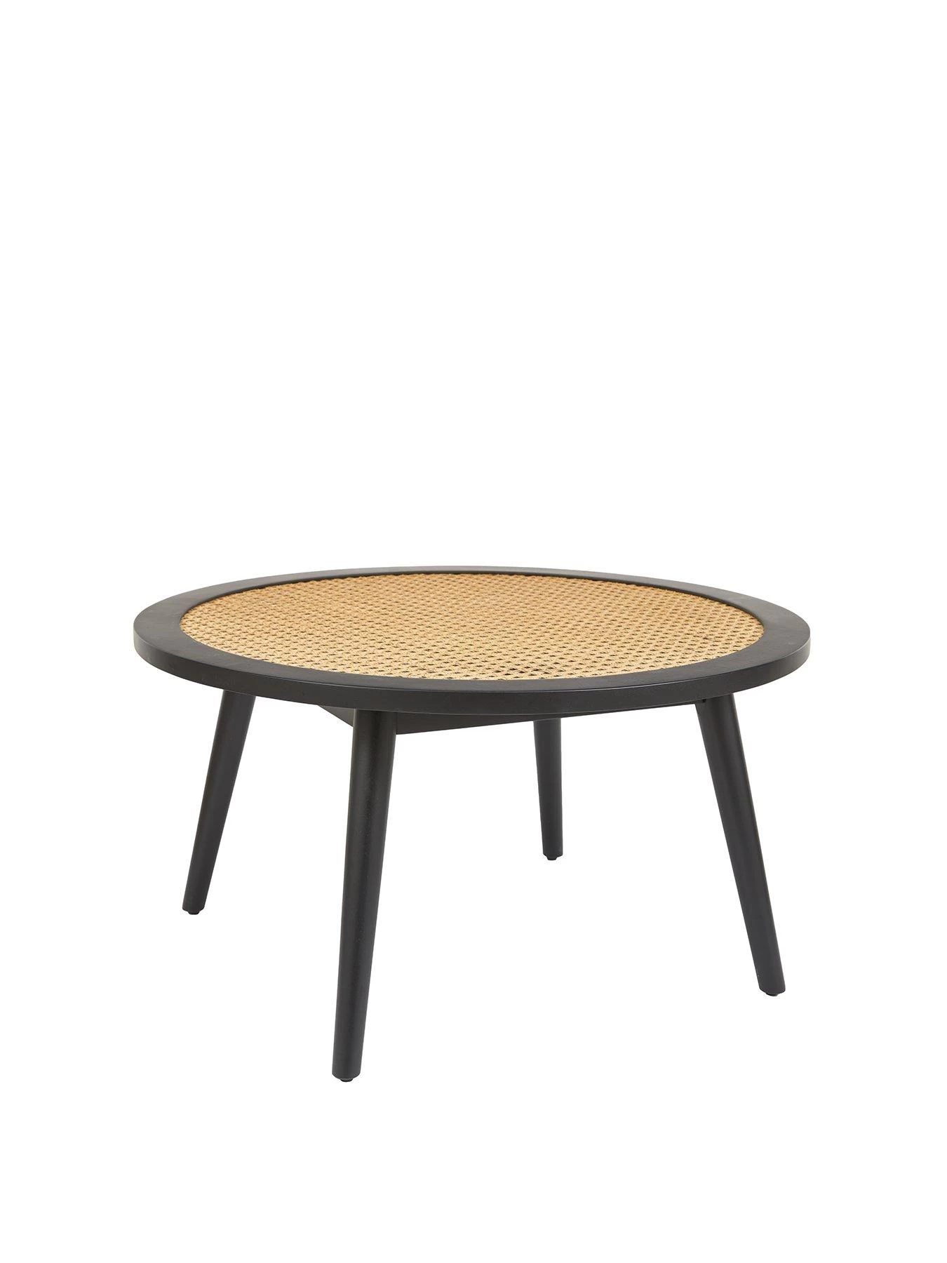 Very Home Torri Cane Coffee Table - Black 5 Very Home Torri Cane Coffee Table - Black - Image 3
