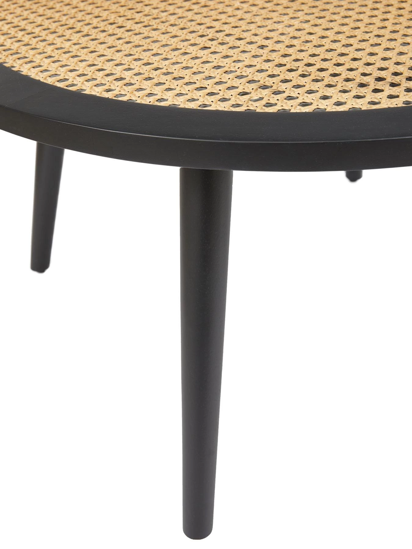 Very Home Torri Cane Coffee Table - Black 6 Very Home Torri Cane Coffee Table - Black - Image 4