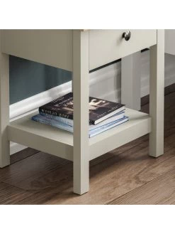 Vida Designs Arlington 1 Drawer Side Table - Grey 14 Vida Designs Arlington 1 Drawer Side Table - Grey -Home Comprehensive RWQ3C SQ6 0000000005 GREY SLd2