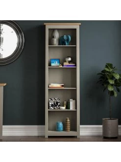 Vida Designs Arlington 5 Tier Bookcase - Grey -Home Comprehensive RWQXJ SQ4 0000000005 GREY SLd