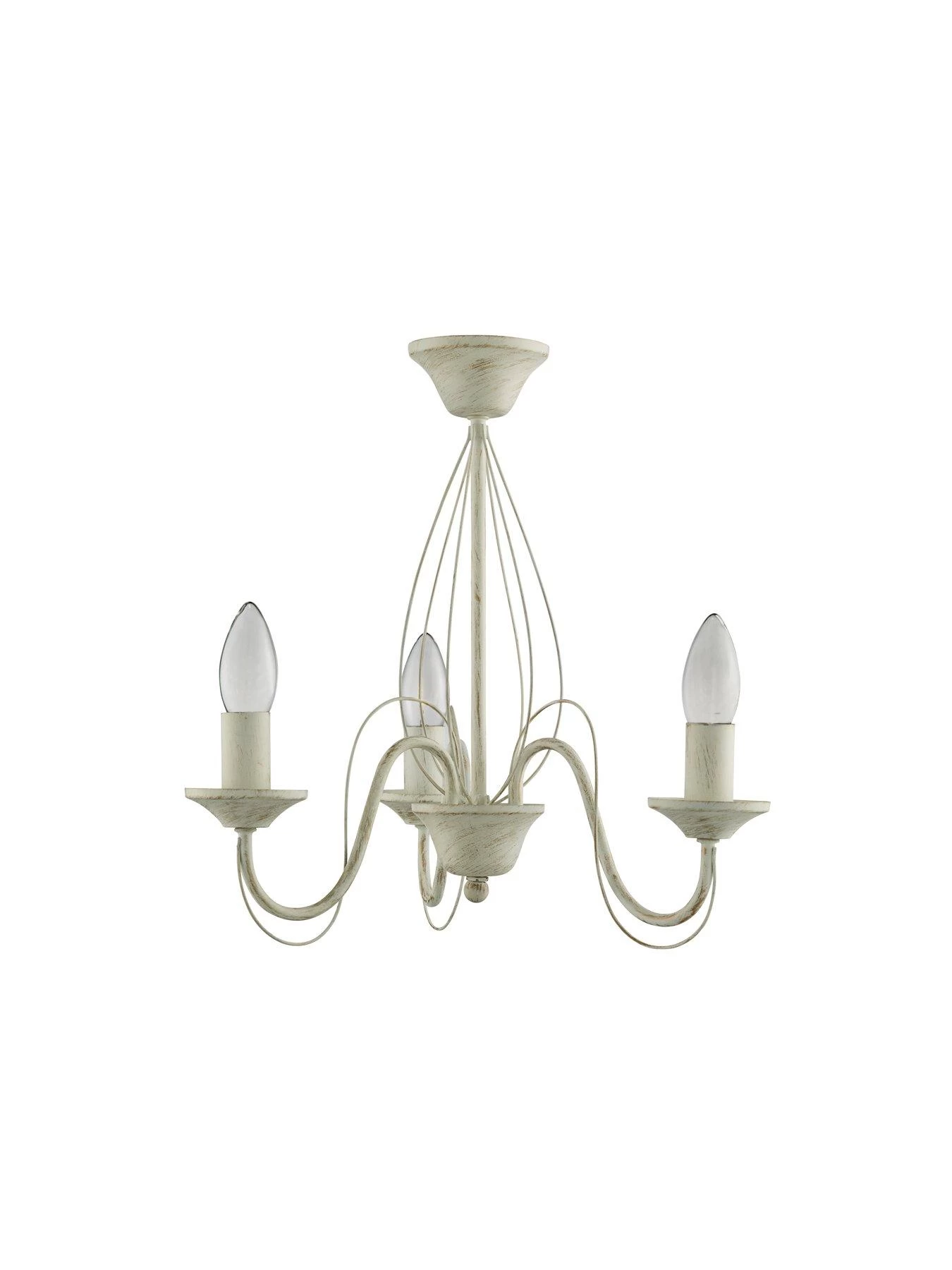 Rachelle 3 Light Semi-flush Light 4 Rachelle 3 Light Semi-flush Light - Image 2