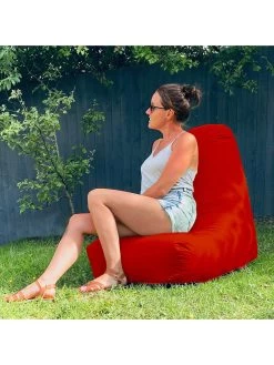 Rucomfy Indoor/Outdoor Large Bean Chair -Home Comprehensive T3LGM SQ3 0000001827 CERISE SLd