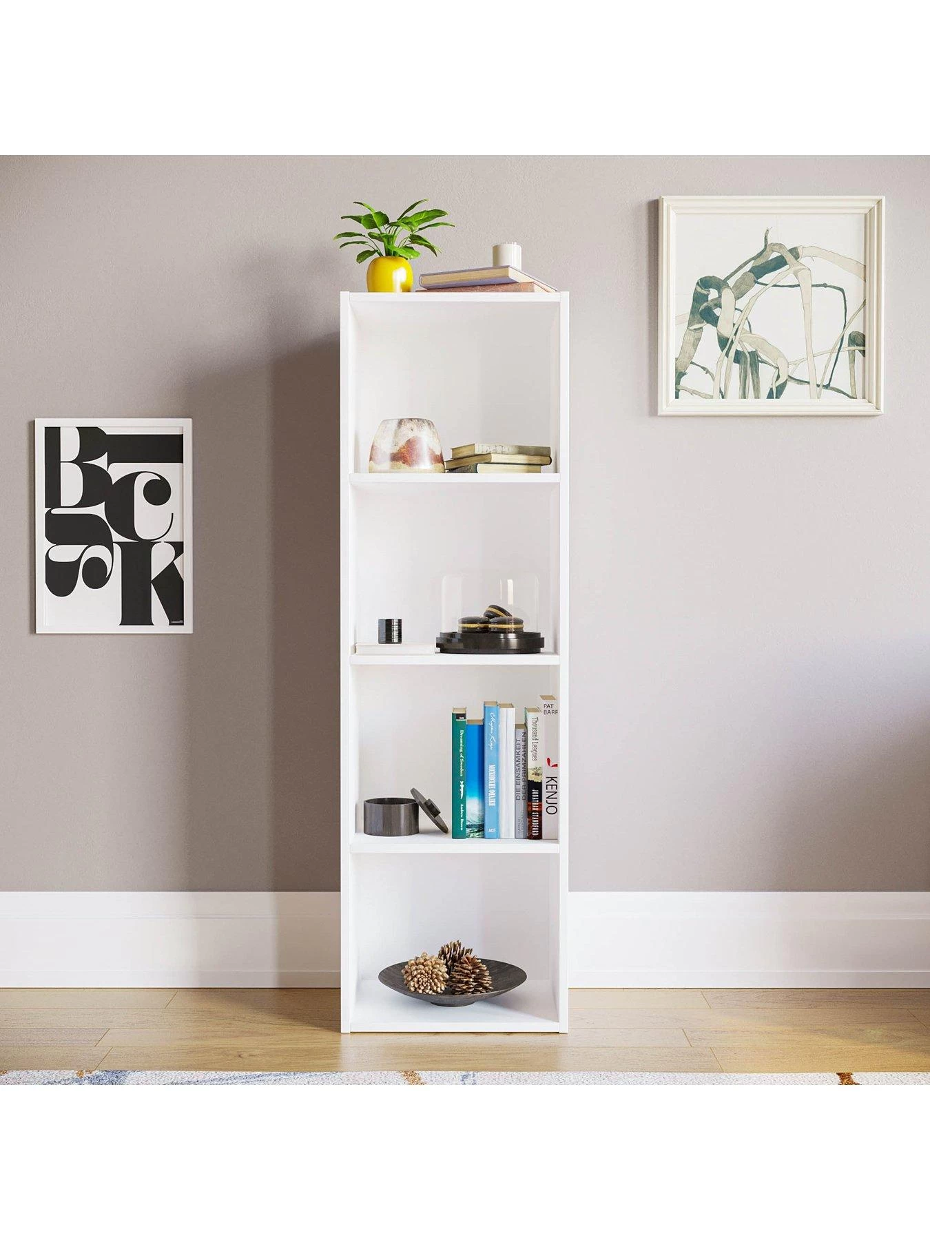 Vida Designs Oxford 4 Tier Cube Bookcase 3 Vida Designs Oxford 4 Tier Cube Bookcase