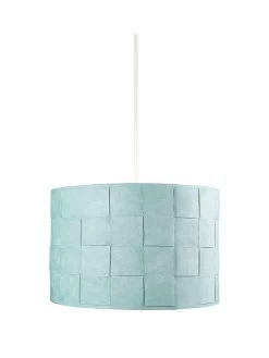 Very Home Shetland Woven Suede Effect Easy Fit Shade - Sage